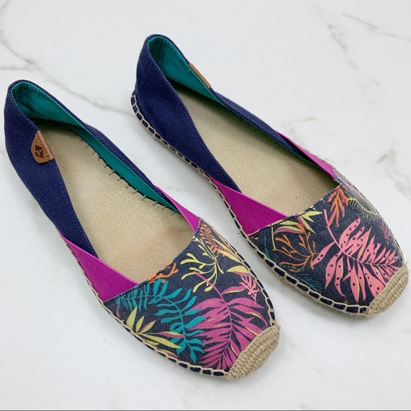 Sperry Shoes - Sperry Top Sider Tropical Print Espadrille Shoe